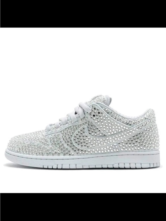 Nike Other - NWT Cactus Plant Flea Market x Swarovski x Nike Dunk Low 'Pure Platinum' Sneaker